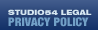 Studio54 Legal: Privacy Policy